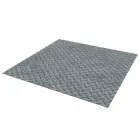 Лист сталевий рифлений гарячекатаний 1000х1000 товщина 3.0 мм стандарт S235JR г/к 1 шт. (790)