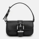 Сумка багет жіноча шкіряна