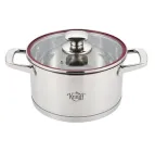 Каструля Krauff Prime Chef зі скляною кришкою 20 см 3.7 л