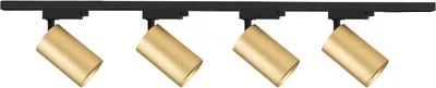 Набір для освітлення DPM X-Line трековий 4 x GU10 Gold (STR-4XGU10-G)
