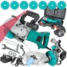 Потужний штроборіз електричний (бороздник) AL-FA : 2700Вт, диск 133мм, глибина 41мм/ширина 42мм різу, 5000 об/хв (ALBR37)