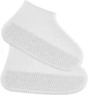 Силіконові чохли бахіли для взуття від дощу та бруду M 37-41 Білий