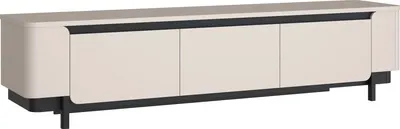 Тумба ТВ Frisco Vodol 2049х491х448 мм Бежева / Чорна (23440-VXLT131)