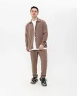 Чоловічий костюм сорочка + штани Sane креп L какао