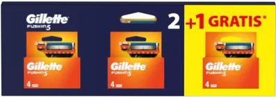 Змінні картриджі для гоління (леза) чоловічі Gillette Fusion5 8 + 4 шт (8700216832502)