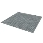 Лист сталевий рифлений гарячекатаний 1500х1000 товщина 4.0 мм стандарт S235JR г/к 1 штука (1597)