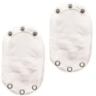 Подовжувач дитячого боді 2Life на три кнопки 2 шт. в комплекті білий n-12698