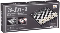 Настільна гра 3 в 1 Vivic SC56810 Шахи, нарди, шашки (SC56810)