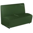 Офісний диван AVVS для очікування/приймальної 85x100 см темно-оливковий