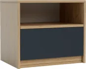 Тумба приліжкова Garant Viva 50 х 41 х 36 см Дуб крафт золотий/Сірий графіт (00-00526329)