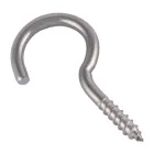 Гак-шуруп, C-подібний, нержавіюча сталь A2, 3x40 уп 50 шт snapt