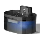 Автоматична поїлка-фонтанчик для кота і собак Petwant 2,2 л, з акумулятором, датчиком руху та підсвіткою, чорний