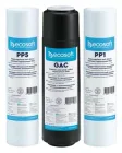 Комплект картриджів Ecosoft CPV3ECOSTD 1-2-3 для фільтрів зворотного осмосу