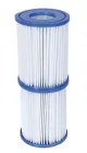 Комплект набір картриджів з фільтральним покриттям для фільтру насоса басейну з продуктивністю 1249 літрів/год. 2 штуки тип I (480224-Prob)