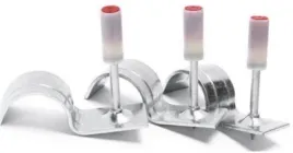 Цвяхи монтажні піроксилінові Voltronic 8х52 мм, затиск для труб Ø63 мм, 30 штук в упаковці (YT35832)