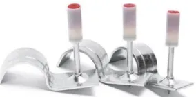 Цвяхи монтажні піроксилінові Voltronic7.3х43 мм, затиск для труб міні 16 мм, 100 штук в упаковці (YT35822)