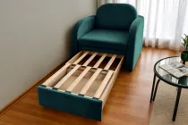 М'яке розкладне крісло Tobi Sho Дрім для підлітків велюр Mars Смарагдовий/08, 940х850х730 мм