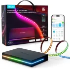 Набір адаптивного підсвічування Govee H8604 Govee AI Sync Box Kit 2 55-65', RGBWIC, WI-FI/Bluetooth Чорний (H8604C12)