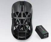 Ігрова Мишка ATTACK SHARK R2 Black МАГНІЄВИЙ Корпус Безпровідна Трирежимна 2.4G/Bluetooth/Кабель, 8000Hz, PAW3950MAX, 42000 DPI, 45 грам Ультралегка