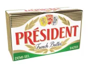 Масло кисловершкове солоне 80% President (18879126)