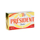 Масло кисловершкове несолоне 82% President 200 г (18879124)