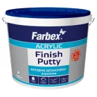 Шпаклівка фінішна акрилова Farbex 5кг (526985), Білий, Білий