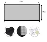 Загородження для собак та котів 180*75 см сітка PetJoy