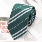 Чоловіча краватка з Гаррі Поттера в смужку Potter краватка Слизерина для косплею, 145х6.5 см, зелений (106842865)