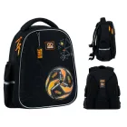 Рюкзак шкільний напівкаркасний GoPack Education It's a Goal Time 34.5x26x12.5 см 12 л Чорний (GO25-165S-3)