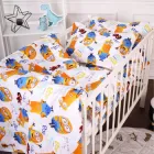 Комплект постільної білизни MirSon Kids Time 110x140 см 20-0036 Minions Бязь (2200009639470)