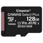 Карта пам`яті MicroSDXC 128GB UHS-I Class 10 Kingston Canvas Select Plus R100MB/s (SDCS2/128GBSP)