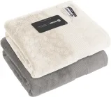 Набір 2 махрових рушники Sonex Altea для нього і для неї 50х90 см Графіт + Натур (SO102514)