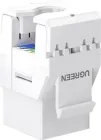 Конектор Ugreen NW186 Cat-6 UTP Unshielded Module 180° 1 шт White (30844)