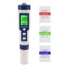 Портативний багатофункціональний тестер якості води EZ-9909, PH-метр 5 в 1, вимірювання pH/TDS/ЕС/Salinity/Temp метр, IP67, 3309697