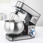 Тістоміс стаціонарний планетарний професійний Zepline ZP міксер з чашою 6 л з нержавіючої сталі 3500 Вт Сріблястий (SOI)