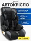 Автокрісло дитяче крісло в авто для дітей універсальне трансформер регулювання спинки