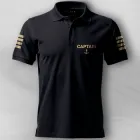 Футболка-поло Captain PG07378-p goodreclama XL Чорний
