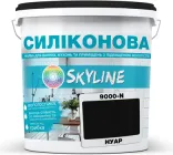 Кольорова фарба Силіконова Skyline для вологих приміщень 9000-N (C) Нуар 1 л (4821044017115)
