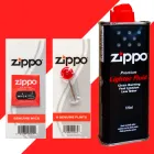 Набір Zippo бензин 125ml + кремній + гніт для запальничок Us-3141