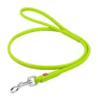 Повідець для собак шкіряний WAUDOG Glamour круглий, Д 4 мм, Дов 122 см салатовий