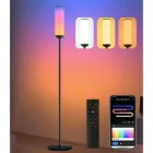 Розумна торшерна лампа RGB із керуванням через Wi-Fi, голосове керування (Alexa/Google), 16 млн кольорів