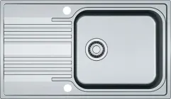 Кухонна мийка Franke Smart SRL 611-86 XL нержавіюча сталь врізна накладна оборотна декорована 101.0456.706