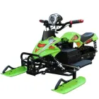 Електроснігокат на амортизаторах з двигуном 800 Вт та швидкістю до 40 КмЧ Crosser S-1 Зелений