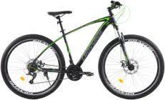 Велосипед Crossride МТВ ST Matrix 27.5" 17" 2025 Чорно-зелений (02752-170-1)