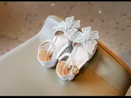 Дитячі босоніжки для дівчинки 24 білі ДК053
