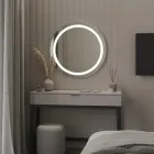 Сучасне дзеркало з LED-підсвіткою у ванну, спальню або вітальню Монако 500