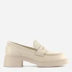 Жіночі лофери зі шкіри Le'BERDES 00000015691 38 24.5 см Молочні (2000001049860)