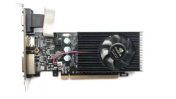 Відеокарта Taishuo PCI-Ex GeForce GT 220 1GB DDR3 OEM Low profile (128 bit) (VGA, DVI, HDMI) (№833)