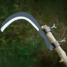 Серп сталевий, міцний інструмент з гострим лезом і подвійним кріпленням