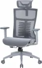 Крісло комп'ютерне офісне ергономічне OfficePro Balance OC620-G-DG-DG Gray/Dark Gray